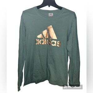 Green Adidas Long Sleeve